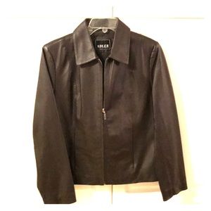 Adler Leather Coat